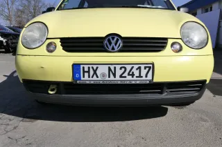 VW Lupo Stoßstange vorne Frontstoßstange Stoßfänger gelb LD1B vorn  Spoiler - Bild 1