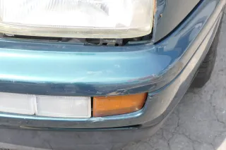 VW Golf 3 auch Cabrio Stoßstange vorne Stoßfänger vorn grün LC6P lackiert - Bild 2