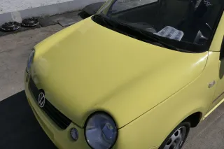 VW Lupo Motorhaube KLappe vorne gelb LD1B Frontklappe Haube - Bild 3
