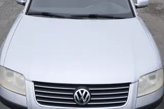 VW Passat 3BG 3B6 Motorhaube Klappe vorne vorn Haube silber LA7W reflexsilber - Bild 1