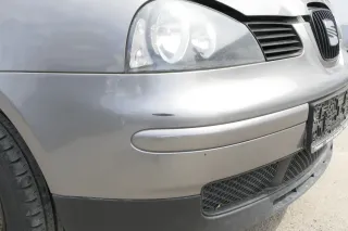 Seat Arosa 6H Stoßstange Frontstoßstange vorne grau LS7U ab ca.Bj. 2000 Facelift - Bild 2