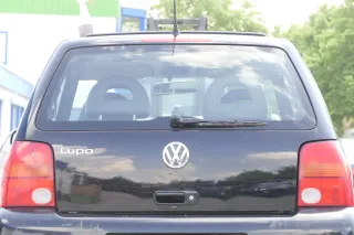 VW Lupo 6X Heckklappe Klappe Kofferraumklappe Scheibe schwarz L041 uni - Bild 1