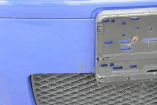 VW Polo 6N2 Stoßstange vorne Frontstoßstange Stoßfänger blau LA5C surfblue+Grill - Bild 6