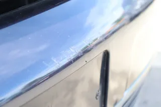 Audi A6 4B Frontstoßstange Stoßstange vorn vorne Stoßfänger blau LZ5L - Bild 3