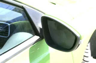 VW Scirocco 3 elektrischer Spiegel Außenspiegel rechts grün LR6T anklappbar Memo - Bild 2
