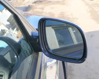 VW Passat 3B 3BG elektrischer Spiegel Außenspiegel rechts mit Glas blau LN5Y - Bild 2