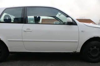 VW Lupo Seat Arosa Tür vorne rechts Beifahrertür weiß LB9A (mechanischerFenst - Bild 1
