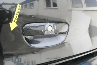 VW Polo 9N3 9N Heckklappe Kofferraumklappe Klappe schwarz L041 - ohne Anbauteile - Bild 3