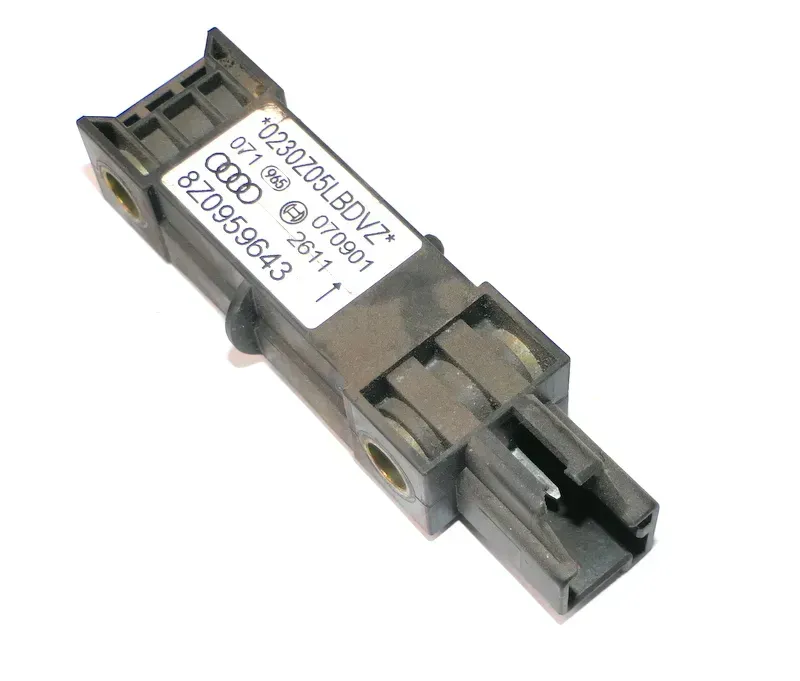 Audi A2 8Z Steuergerät Airbag Airbagsteuergerät 8Z0959643 Crashsensor Sensor - Bild 1