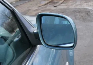 Audi A6 4B Spiegel Außenspiegel rechts elektrisch grün blau LX6V jaspisgr + Glas - Bild 2
