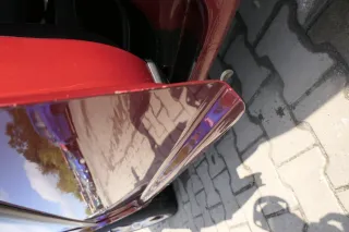 VW Golf 4 Tür vorne links Fahrertür 2/3-Türer braun rot LC3K ohneAnbauteile - Bild 8