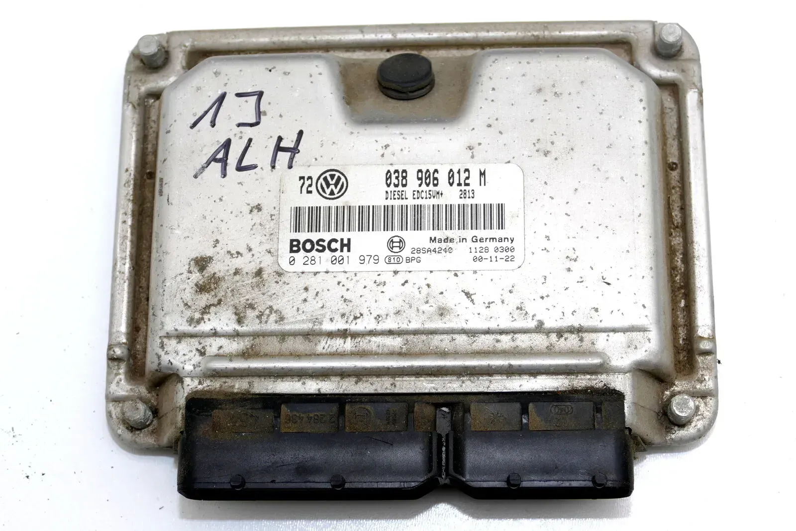 VW Golf 4 Bora Steuergerät 1,9 TDI 66kw 90PS ALH Motor 038906012GK 038906012M - Bild 1