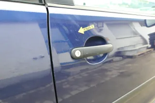 VW Polo 9N 9N3 Tür vorne rechts Beifahrertür 2/3-Türer blau LB5N ohneAnbauteile - Bild 5