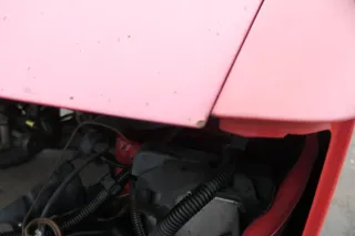 VW T4 Transporter Pritsche Motorhaube Haube Klappe vorne rot Kurze AC0 - Bild 2