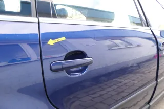 VW Passat 3B 3BG 3B6 Kombi Avant Tür hinten rechts mit Scheibe blau LD5Q - Bild 6