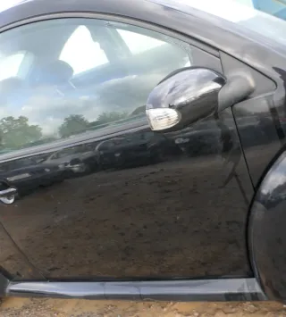VW New Beetle 1C 9C Tür vorne rechts Beifahrertür schwarz L041 -OHNE Anbauteil - Bild 3