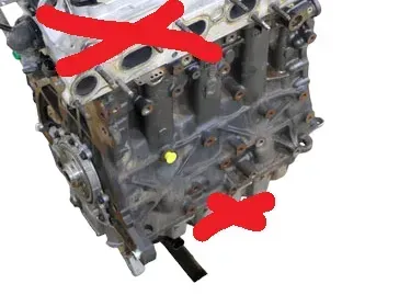 VW Touran Caddy Passat NUR BLOCK Motor DFCA 2,0 TDI - ohne Zylinderkopf - Bild 1