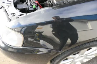 Audi A3 8L Kotflügel vorne links schwarz LY9B - Bild 3