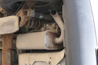 Lupo 6X Auspuff hinten Endschalldämpfer +Mittelschalldämpfer 1,7 SDI AKU TDI 1,4 - Bild 1