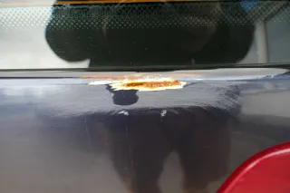 VW Passat 3B Kombi Variant Heckklappe Klappe hinten mit Scheibe blau LN5Y - Bild 5