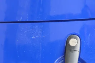 Fabia 5J Kombi + Limo Tür vorne rechts Beifahrertür blau LF5K - ohne Anbauteile - Bild 4
