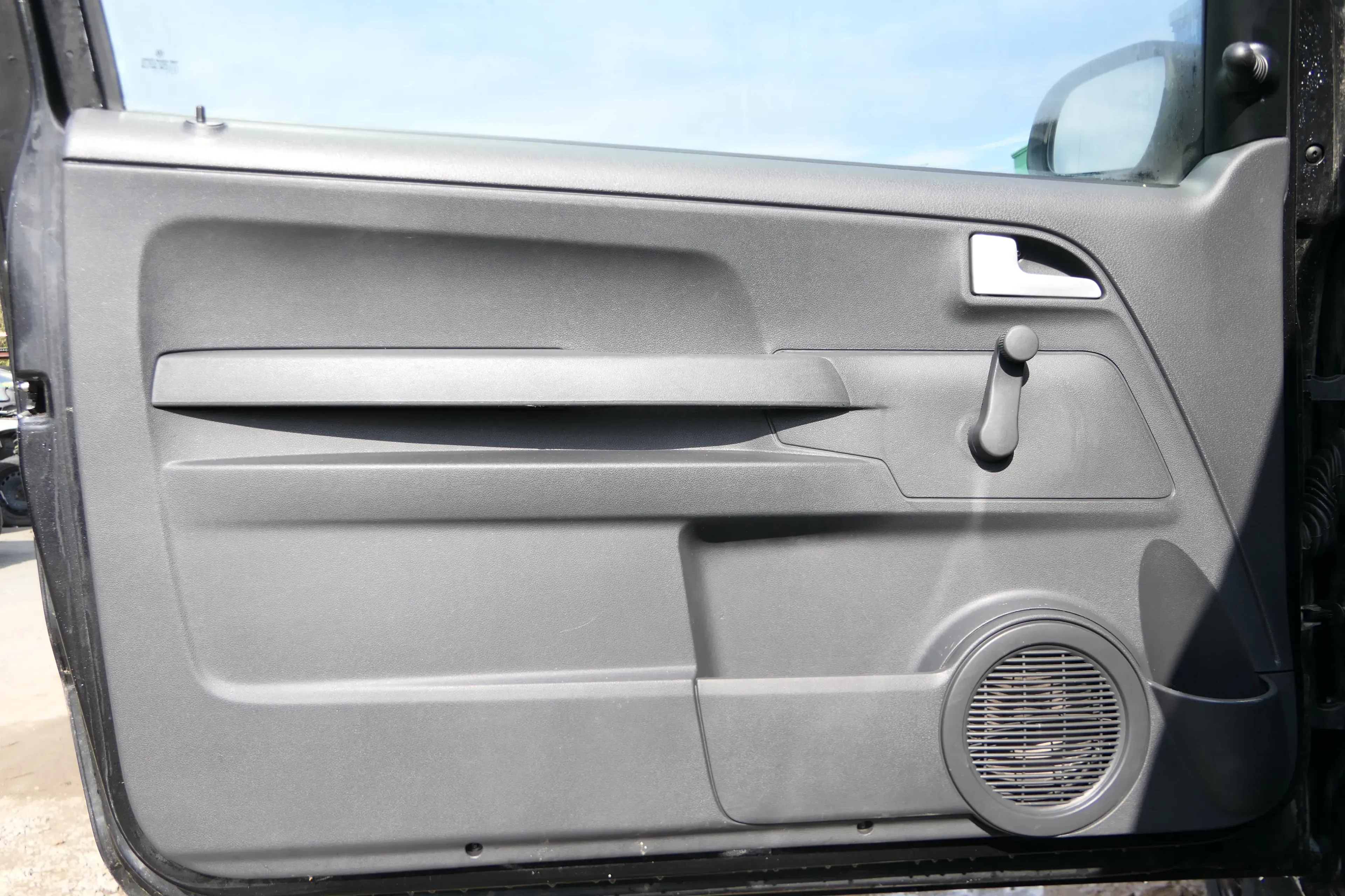 1x VW Fox 5Z Türverkleidung Verkleidung Tür vorne links schwarz 5Z3867013 71N - Bild 1