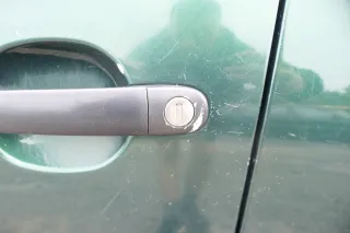 VW Golf 4 Bora Tür vorne links Fahrertür 4/5-Türer Kombi Variant grün LC6M - Bild 2