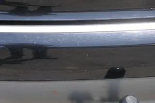 Audi A4 8E B6 Kombi Avant Stoßstange hinten mit Spoiler schwarz LY9B - Bild 5