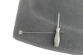 VW Golf 4 Limousine Hutablage Abdeckung Kofferraum Abdeckung schwarz hinten - Bild 2