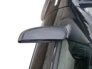 VW Golf 4 Bora elektrischer Spiegel vorne links Außenspiegel schwarz L041 & Glas - Bild 5