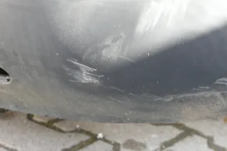 VW Golf 5 1K Limousine Stoßstange hinten Heckstoßstange silber grau LA7W - Bild 2