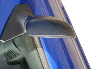 VW Golf 4 Bora manueller Spiegel vorne rechts Außenspiegel schwarz - Bild 6