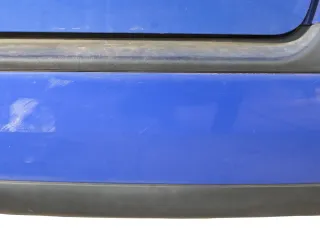 VW Golf 4 Bora Kombi Stoßstange hinten Heckstoßstange Stoßfänger blau LA5C - Bild 2