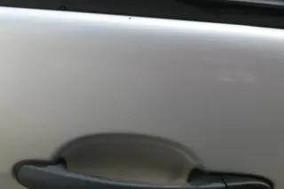 Fabia 6Y Kombi + Limousine Tür vorne links Fahrertür grau LF7T silber ohneAnba - Bild 2