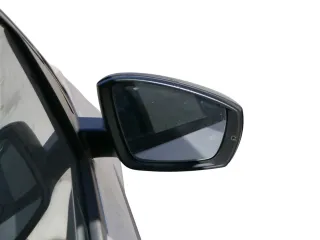 Polo 6R 6C mechanisch manuell Spiegel Außenspiegel rechts außen schwarz - Bild 5