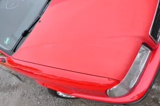 Audi 80 Motorhaube Frontklappe Haube rot LY3H - OHNE Grill - Bild 4