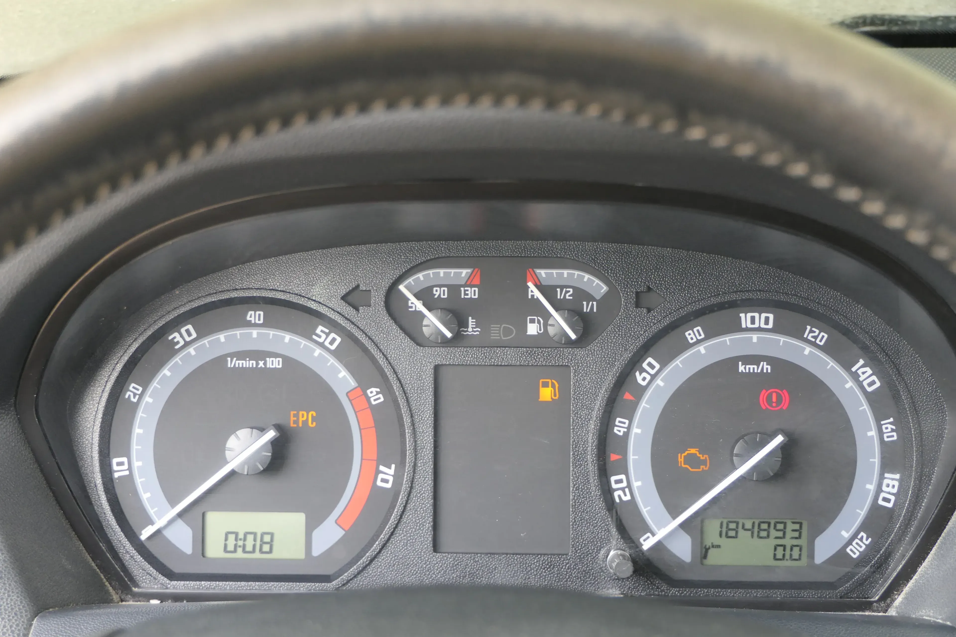 Skoda Fabia 6Y Tacho Tachometer Kombiinstrument 6Y0920881M 174.000KM 1,2 47kw 40 - Bild 1