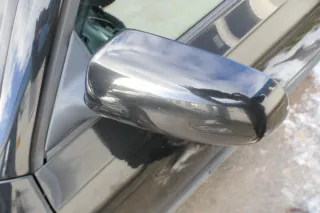 Audi A3 8L elektrischer Spiegel Außenspiegel links mit Glas schwarz LY9B - Bild 2