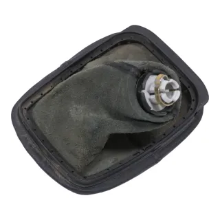 Golf 4 Bora Schaltknauf Schaltsack schwarz TDI Holz Dekor klein - Bild 6