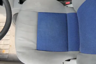 Arosa Lupo Sitz vorne links Fahrersitz Höhenverstellung grau blau - Bild 4