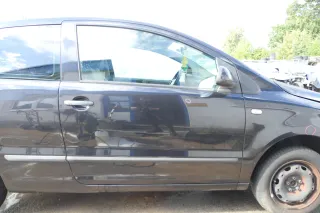 VW Fox 5Z Tür vorne rechts Beifahrertür schwarz LC9Z - Bild 1