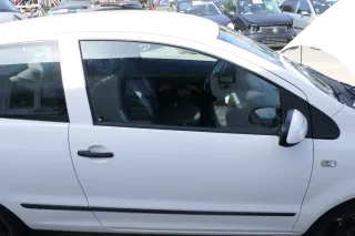 VW Fox 5Z Tür vorne rechts Beifahrertür weiß0 LB9A - ohne Anbauteile - Bild 3