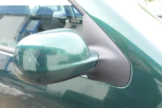 Golf 4 Bora elektrischer Spiegel vorne rechts Außenspiegel grün LC6M Glas - Bild 1