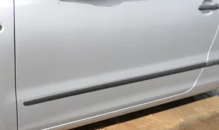 VW Fox 5Z Tür vorne links Fahrertür silber LA7W - Bild 2