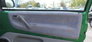 1x VW Lupo Arosa Türverkleidung Verkleidung Tür vorne rechts oben grau - Bild 1