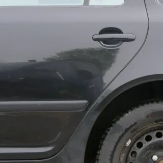 Skoda Octavia 1Z Kombi Tür hinten links schwarz LF9R (ohneAnbauteile) - Bild 3
