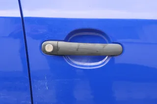Fabia 5J Kombi + Limo Tür vorne rechts Beifahrertür blau LF5K - ohne Anbauteile - Bild 3