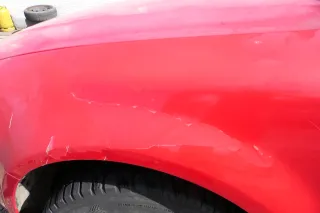 VW Passat 3B Kotflügel vorne links rot LY3D - Bild 4