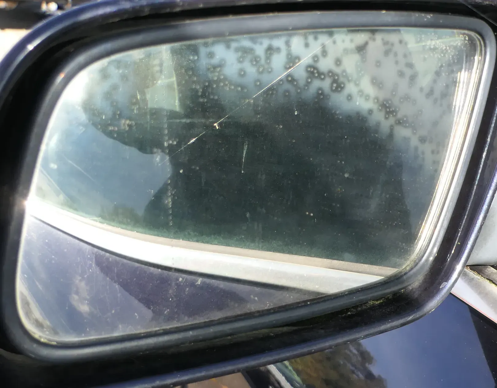 A4 B5 A6 4B Spiegelglas NUR Glas für Außenspiegel links automatisch abblendbar - Bild 1