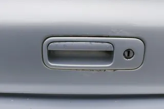 VW Sharan 7M Heckklappe Scheibe  Klappe hinten ab Bj.2000 silber LB7Z satinsilbe - Bild 5